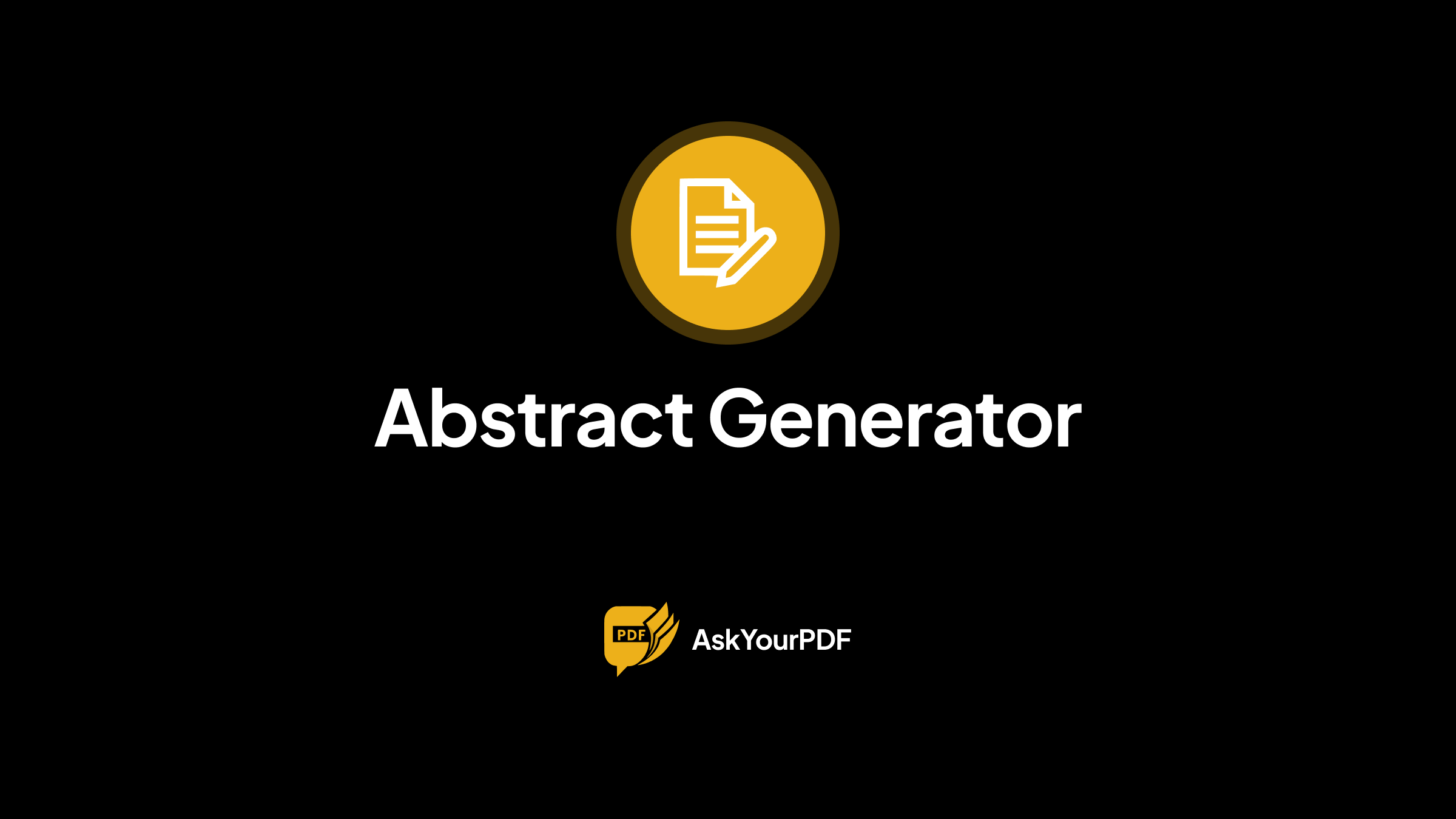 abstract generator for research paper