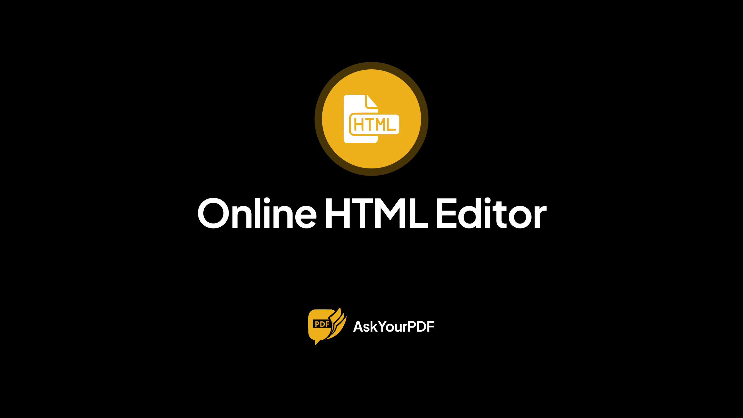 Best Free Online HTML Editor