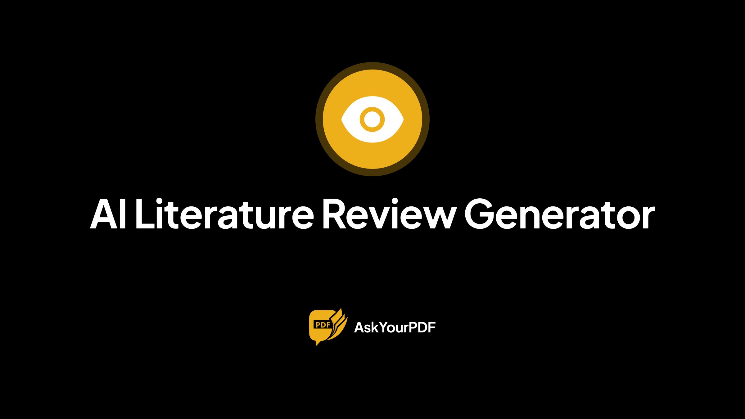 AI Powered Literature Review Generator