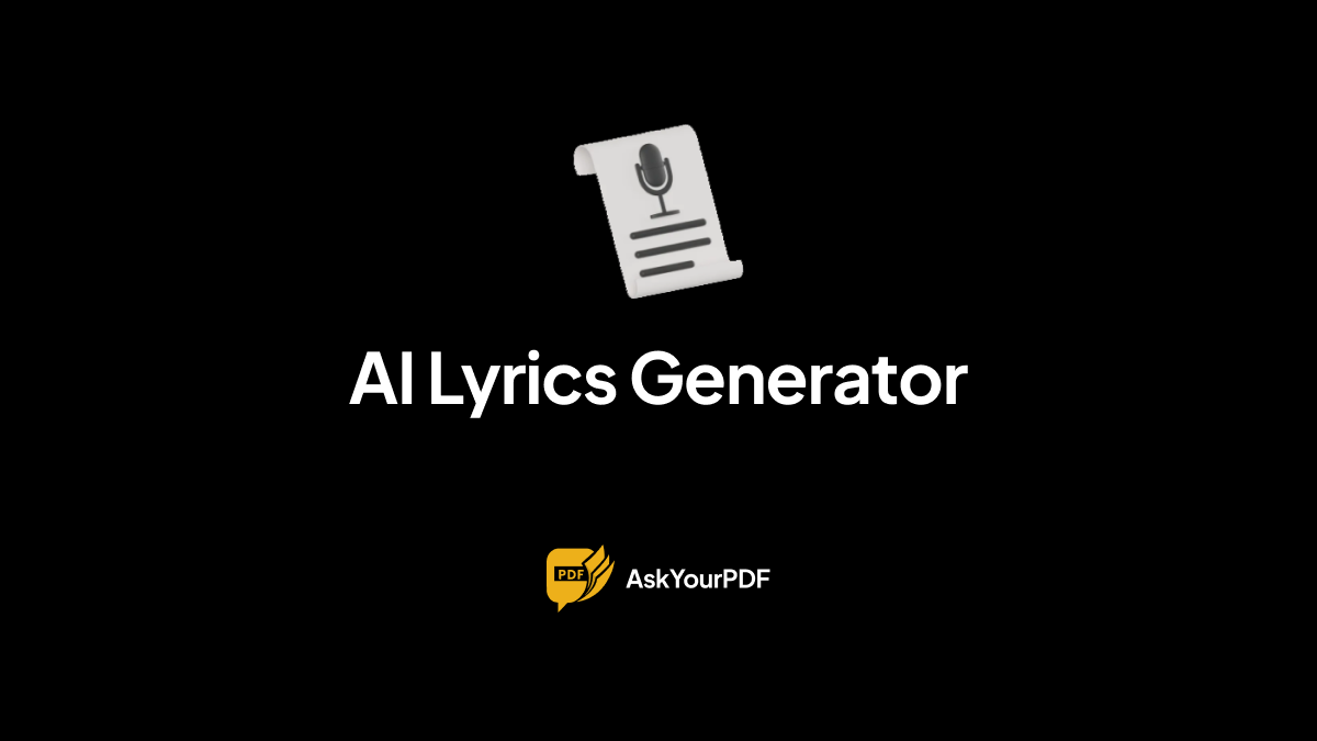 ai-lyrics-generator-ai-songwriting-tool