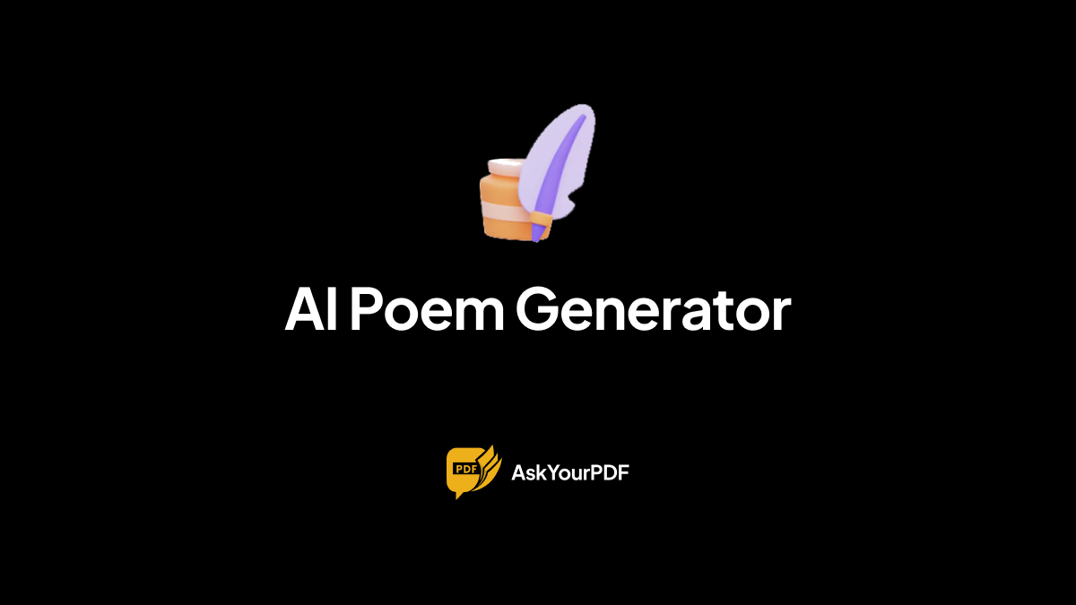 AI Poem Generator | Express Emotions